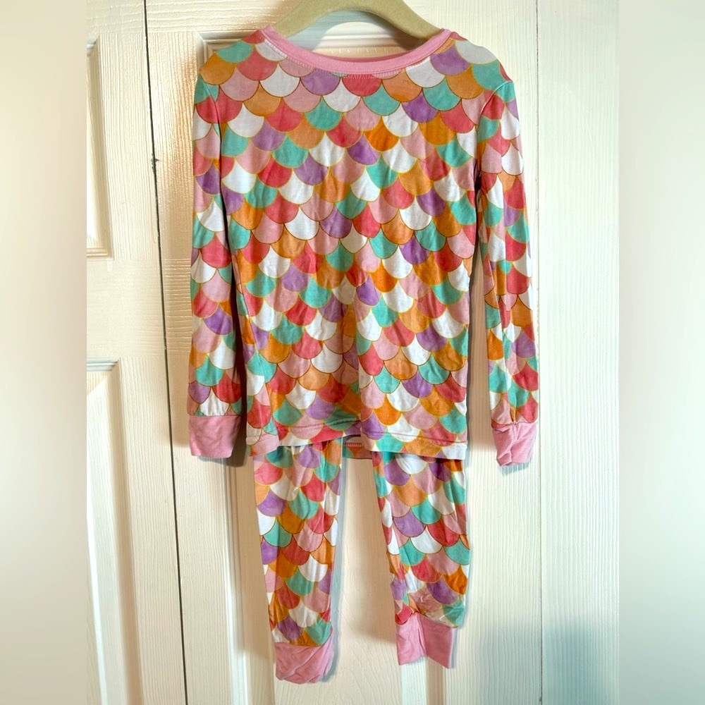 Little Sleepies Mermaid Scale 4T